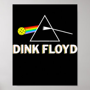 Poster Funny Dink Player Vintage Retro Pickleball Men