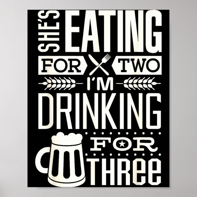 Poster Funny Expecting Dad Shirt For Pregnancy New Dad Fa (Devant)