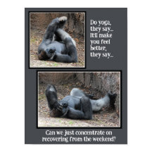 Funny Gorilla, Trop d'affiches de la fête du week-