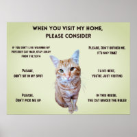 Funny House Rules (personnalisées avec la photo du