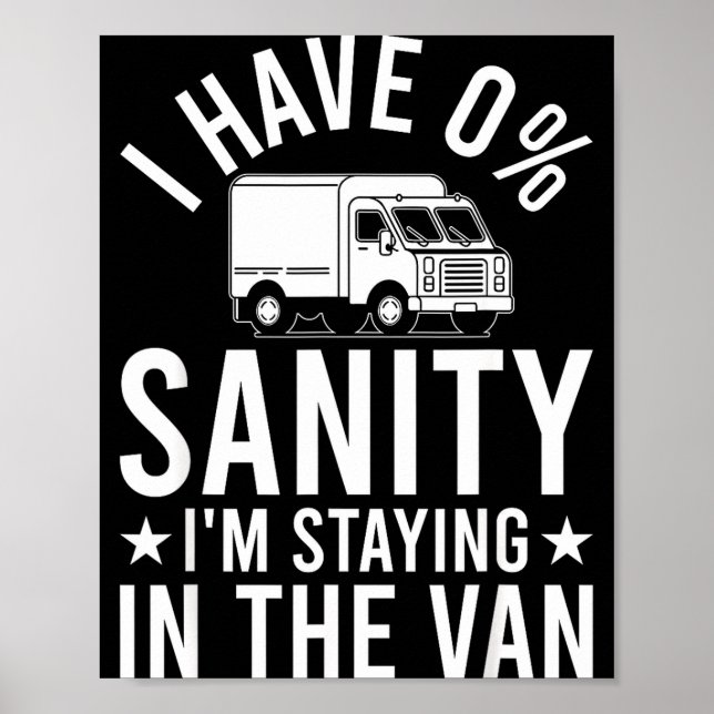 Poster Funny I'm Staying In Tha Van Phasmophobia Gamer Ma (Devant)