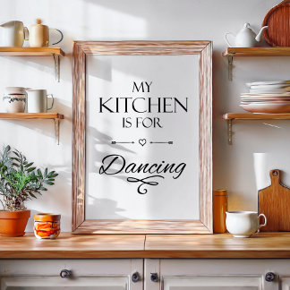 Poster Funny Kitchen Quote