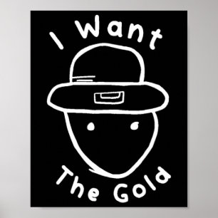 Poster Funny Leprechaun Amateur Sketch St patrick de mème