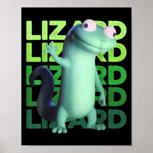 Poster Funny Lizard mème Animal Femmes Hommes