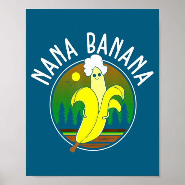 Poster Funny Nana Banana  (Devant)