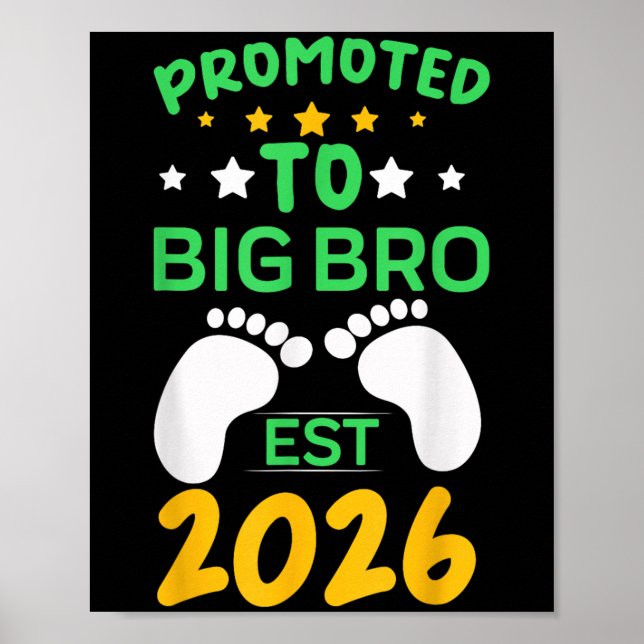 Poster Funny Promoted To Big Brother 2026 Soon To Be Big  (Devant)