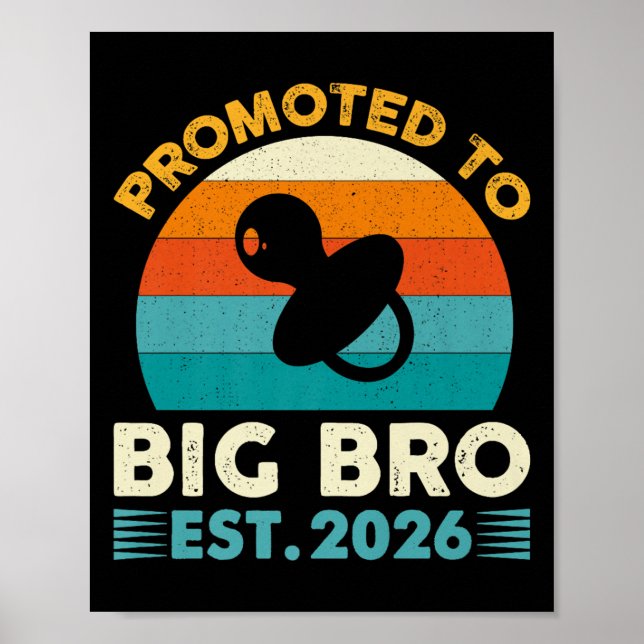 Poster Funny Promoted To Big Brother 2026 Soon To Be Big  (Devant)