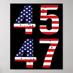 Poster Funny Qr President Trump Dance Scan Me Code (sur B