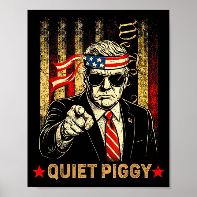 Poster Funny Quiet Ggy  (Devant)