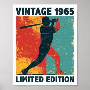 Poster Funny Retro Vintage 1965 Bysebyll Lover Limited Ed