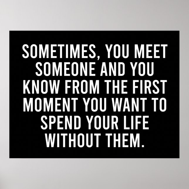 Poster Funny Sarcastic Introvert Humour Dire (Devant)