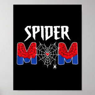 Poster Funny Spider Maman Mama Fête des mères pour les fe