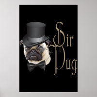 Funny Top Hat Monocle Sir Carlin Chien