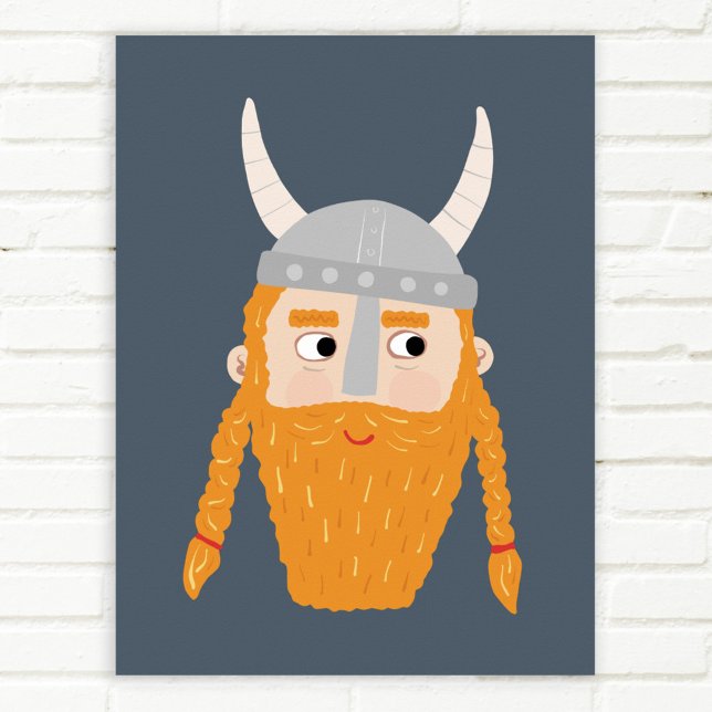 Poster Funny Viking (Créateur téléchargé)
