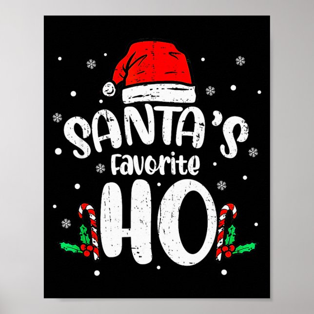 Poster Funny Xmas Naughty Dirty Adult Humor Pj Christmas  (Devant)