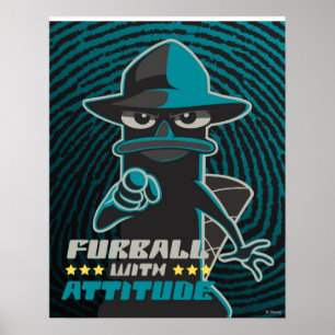 Poster Furball Avec Attitude