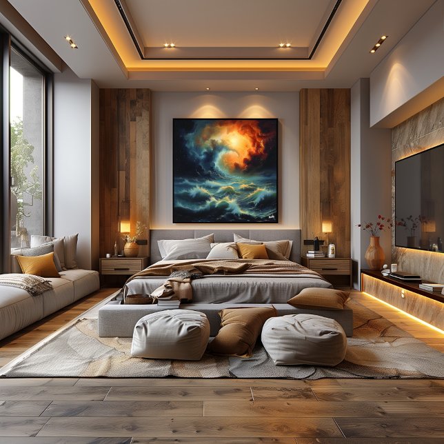 Poster Furia Celestial: Impresionista y Surrealista (Créateur téléchargé)