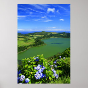 Poster Furnas Lake, Azores