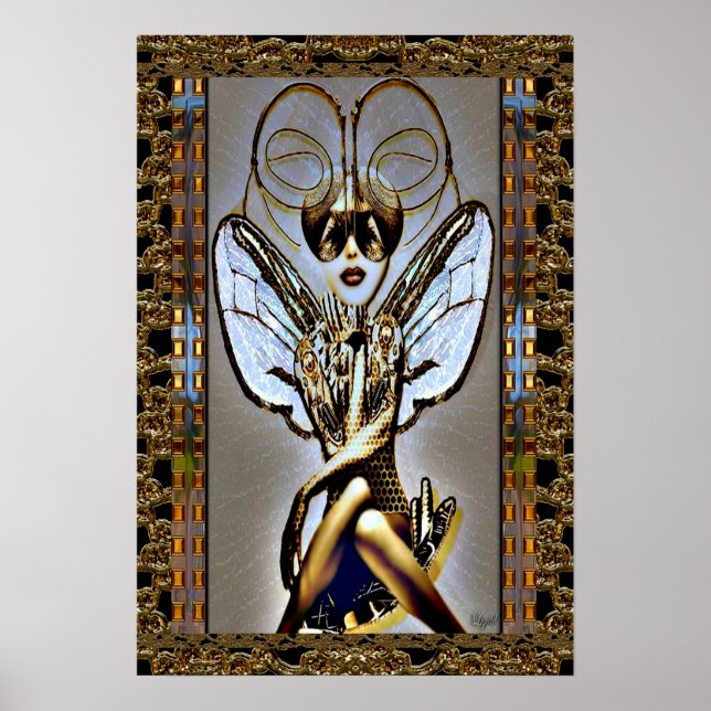 Poster Fusion de vol (affiche) (Devant)