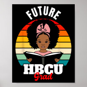 Poster Futur Hbcu Grad African Black History Mois