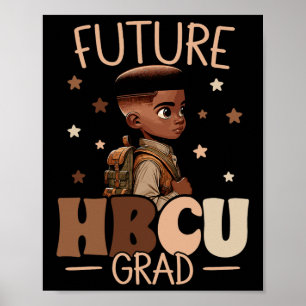 Poster Futur Hbcu Grad History Black Boy Graduation Hbcu