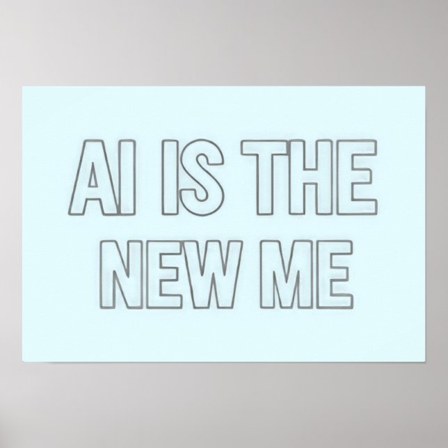 Poster Futur IA (Devant)