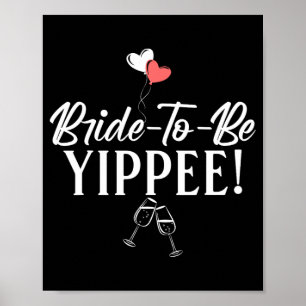 Poster Future mariée Yippie Bride