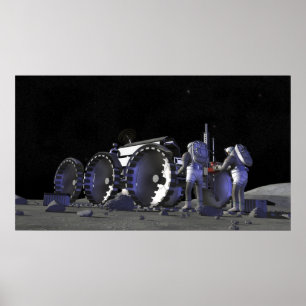 Poster Futures missions 12 d'exploration d'espace