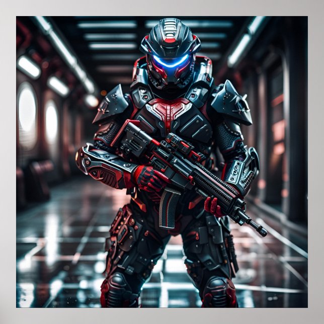 Poster Futuriste (Devant)