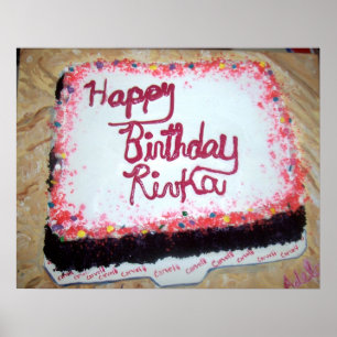 Poster "G. d'anniversaire"