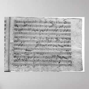 Poster G majeur pour violon, clavecin et violoncelle