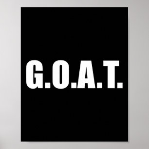 Poster G.o.a.t Plus grand de tous les temps