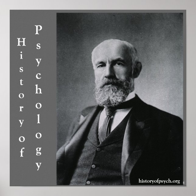 Poster G. Stanley Hall Histoire de la psychologie Canvas (Devant)