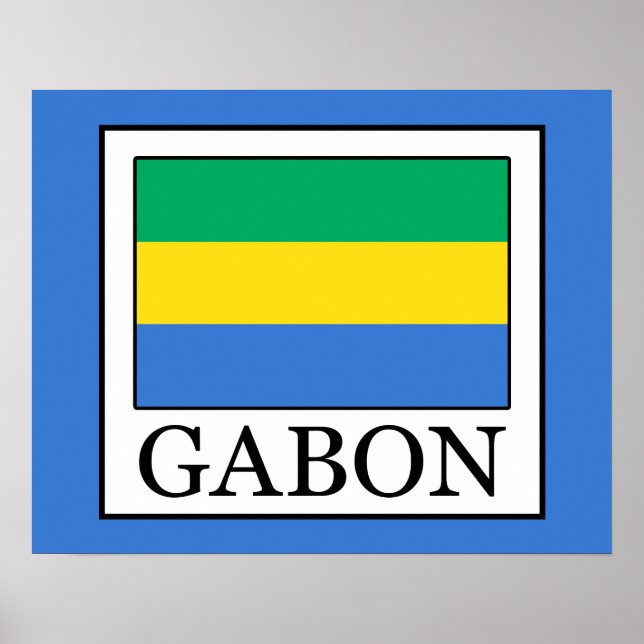 Poster Gabon (Devant)