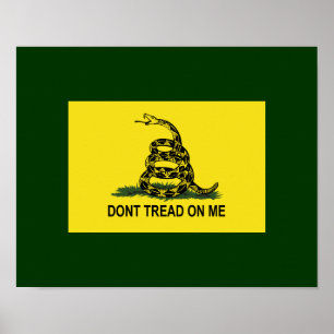 Poster Gadsden Flag Dont Tread on Me