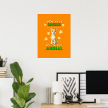 Gaga & Grumeaux Fromage Animal Funny Orange Chihua