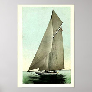 Poster Gagnant de la Coupe américaine Reliance Yacht 1903