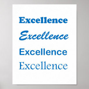 Poster Gagnante d'EXCELLENCE Topper Leader : rendu pour t