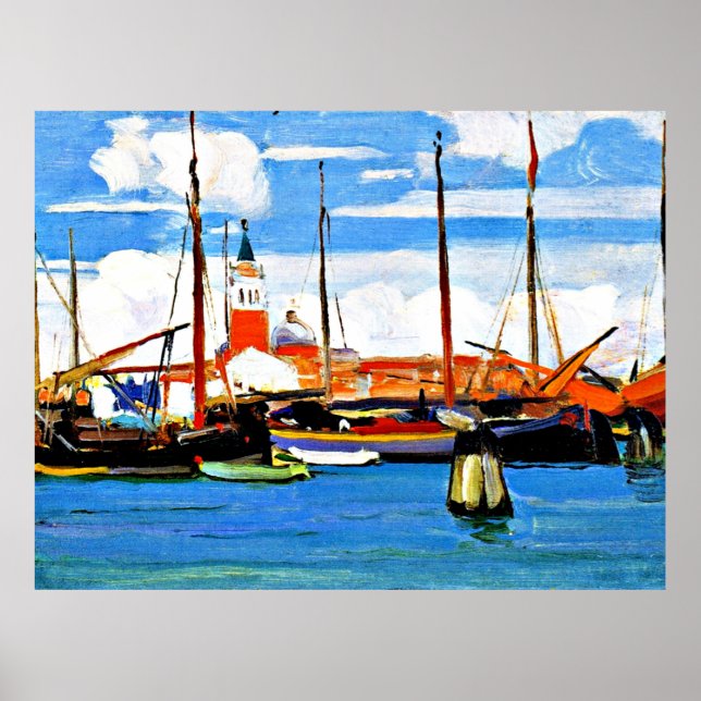 Poster Gagnon - San Giorgio Maggiore de la Giudecca (Devant)