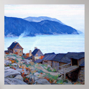 Poster Gagnon - Soirée sur l'affiche de la Côte-Nord