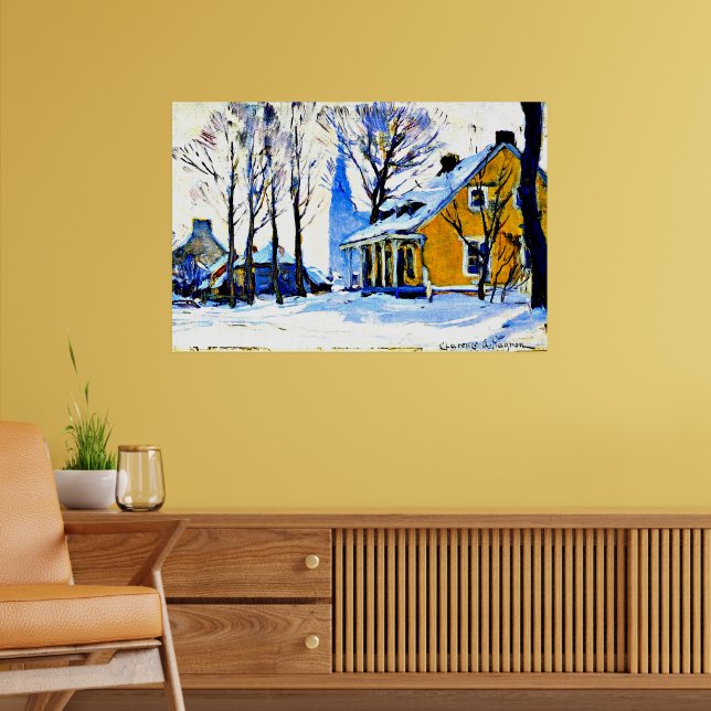 Poster Gagnon - Village canadien, Journée Grey, (Salon 2)