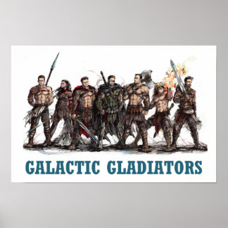 Poster Galactic Gladiators