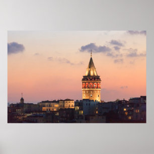 Poster Galata Tower, Istanbul