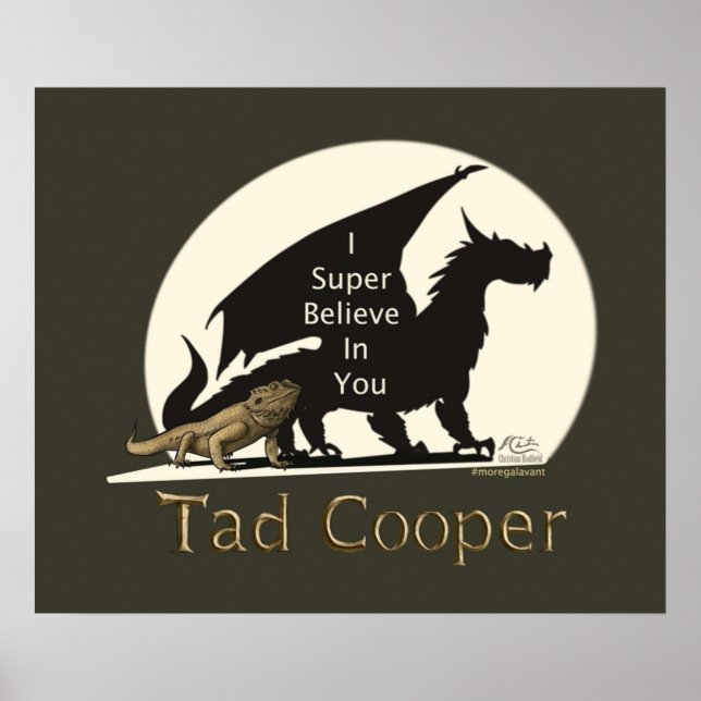 Poster Galavant I Super Croire En Vous Tad Cooper V2 (Devant)