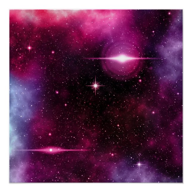 Poster Galaxie (Devant)