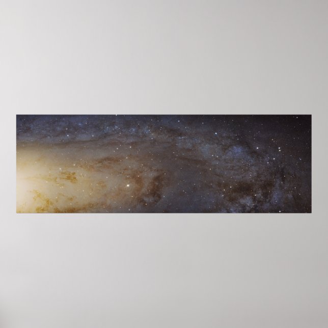 Poster Galaxie Andromède (Devant)
