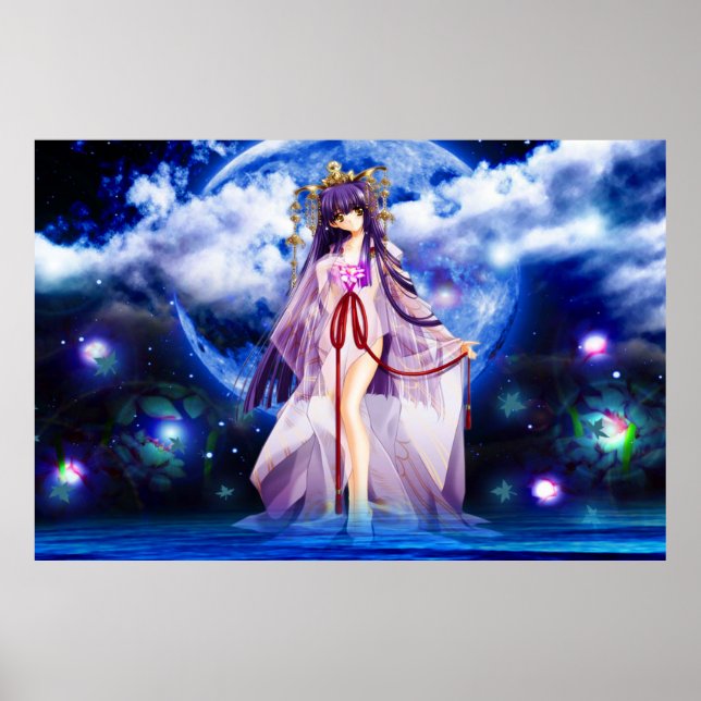 Poster galaxie anime (Devant)