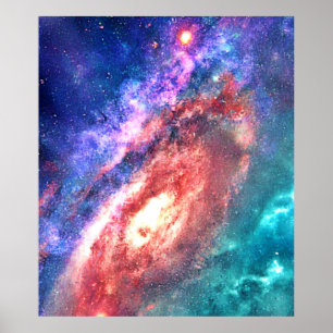 Poster Galaxie cosmique Dream Art