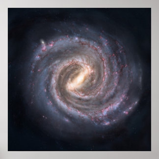 Poster Galaxie de la Voie Lactée