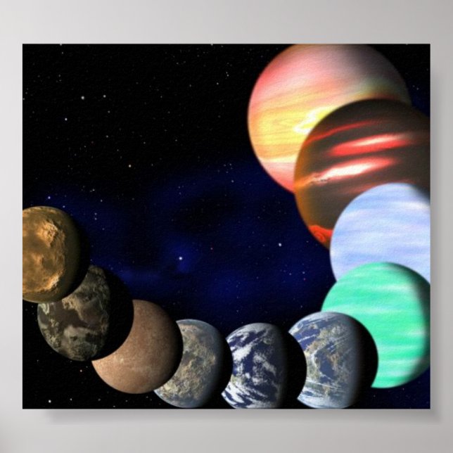 POSTER GALAXIE DE PLANÈTE (Devant)